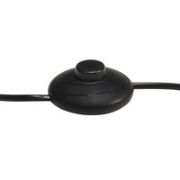 Vloerlamp driepoot 171 cm massief mangohout zwart 12