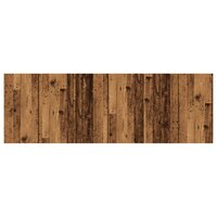 Hoofdbord wandmodel 240x1,5x80 cm bewerkt hout oud houtkleurig 3