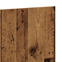 Hoofdbord wandmodel 240x1,5x80 cm bewerkt hout oud houtkleurig 5