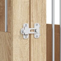 Hondenbench 64,5x80x71 cm bewerkt hout sonoma eikenkleurig 11