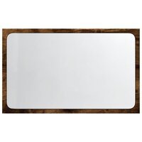 Badkamerspiegel met LED 60x8,5x38 cm bewerkt hout sonoma eiken 6