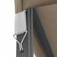 Prieel 4x3 m taupe 4