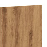 Hoofdbord wandmodel 240x1,5x80 cm bewerkt hout artisanaal eiken 5