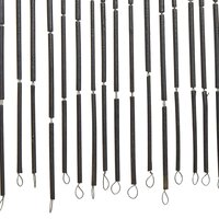 Vliegengordijn 90x200 cm bamboe 5