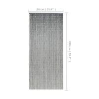 Vliegengordijn 90x200 cm bamboe 6