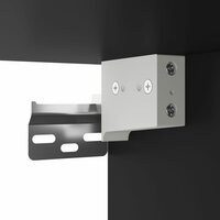 Tv-wandmeubel met LED-verlichting 30x28,5x30 cm zwart 12