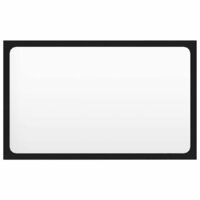 Badkamermeubelset spaanplaat zwart 11