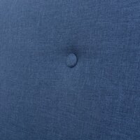 Bankstel stof blauw 2-delig 8