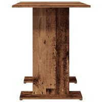 Eettafel 110x60x75 cm bewerkt hout oud houtkleurig 6
