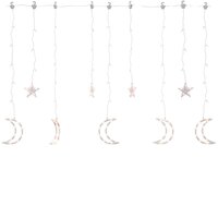 Lichtslinger ster en maan afstandsbediening 345 LED&amp;apos;s warmwit 2