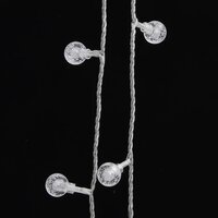 Lichtsnoer met 200 LED&amp;apos;s 8 functies koudwit 20 m 6