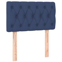 Hoofdbord 80x7x78/88 cm stof blauw 2
