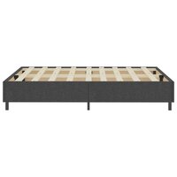 Boxspringframe stof grijs 180x200 cm 5