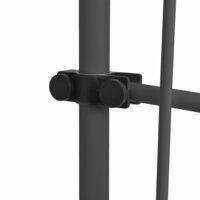 Luifel handmatig uitschuifbaar met LED 100 cm cr&egrave;mekleurig 6