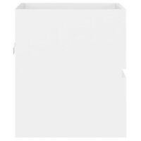 Wastafelkast 41x38,5x45 cm bewerkt hout wit 6