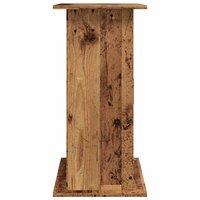Aquariumstandaard 81x36x73 cm bewerkt hout oud houtkleurig 5