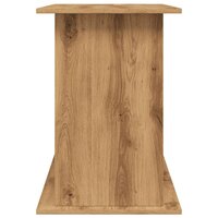 Aquariumstandaard 121x41x58 cm bewerkt hout artisanaal eiken 5