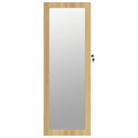 Sieradenkast met spiegel en LED wandgemonteerd 4