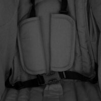 Tweeling kinderwagen staal donkergrijs 9