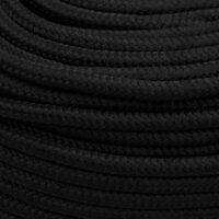 Werktouw 8 mm 25 m polyester zwart 4