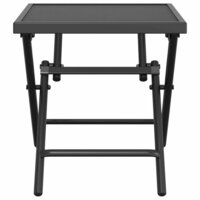 Tuintafel 38x38x38 cm staalgaas antracietkleurig 3