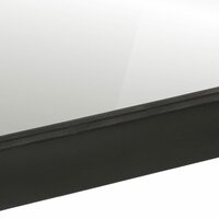 Badkamerspiegel 55x1x60 cm glas en massief mangohout 5