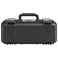 Flightcase draagbaar 46,5x21,5x17,5 cm PP zwart 2