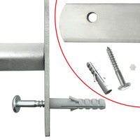 Raambeveiliging verstelbaar met 4 dwarsstangen 500-650 mm 4