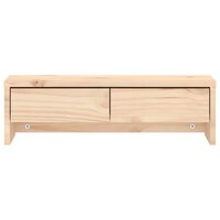Monitorstandaard 50x27x15 cm massief grenenhout 5