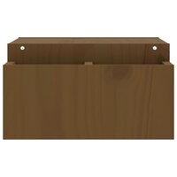 Monitorstandaard 70x27,5x15 cm massief grenenhout honingbruin 6
