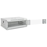 Netwerkkast wandgemonteerd 4U 19&quot; IP20 53x40x21 cm 2