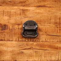 Opbergkist kubusvormig ruw mangohout  10