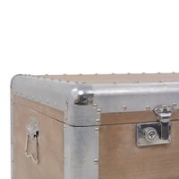 Opbergkist 91x52x40 cm massief vurenhout bruin 7