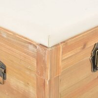 Opslagkist met kussen 80x40x40 cm MDF 9