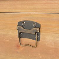 Opslagkist met kussen 80x40x40 cm MDF 10