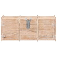 Opbergkist 90x40x40 cm massief acaciahout 3