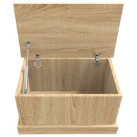 Opbergbox 50x30x28 cm bewerkt hout sonoma eikenkleurig 8