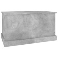Opbergbox 70x40x38 cm bewerkt hout betongrijs 5