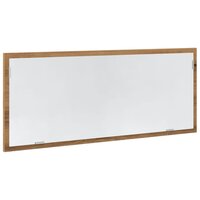 Badkamerspiegel LED 100x8,5x37 cm bewerkt hout artisanaal eiken 5