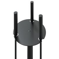 4-delige Haardset 22x59 cm staal 7