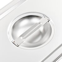 Deksels 4 st voor GN 1/3 schalen roestvrij staal 5