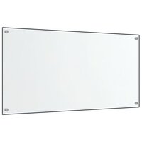 Spatschermen keuken 2 st 80x40 cm gehard glas transparant 4