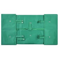 Tuinwagenvoering stof groen 2