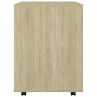 Rolkast 60x53x72 cm bewerkt hout sonoma eikenkleurig 6