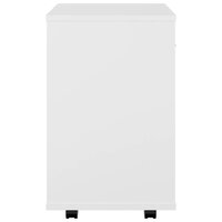 Rolkast 46x36x59 cm bewerkt hout wit 5