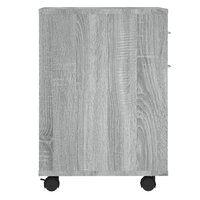 Rolkast 45x38x54 cm bewerkt hout grijs sonoma eiken 7