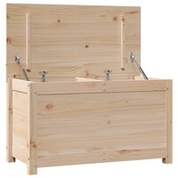 Opbergbox 80x40x45,5 cm massief grenenhout 9