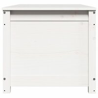 Opbergbox wit 110x50x45,5 cm massief grenenhout 6