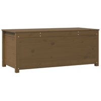 Opbergbox honingbruin 110x50x45,5 cm massief grenenhout 2