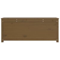 Opbergbox honingbruin 110x50x45,5 cm massief grenenhout 5